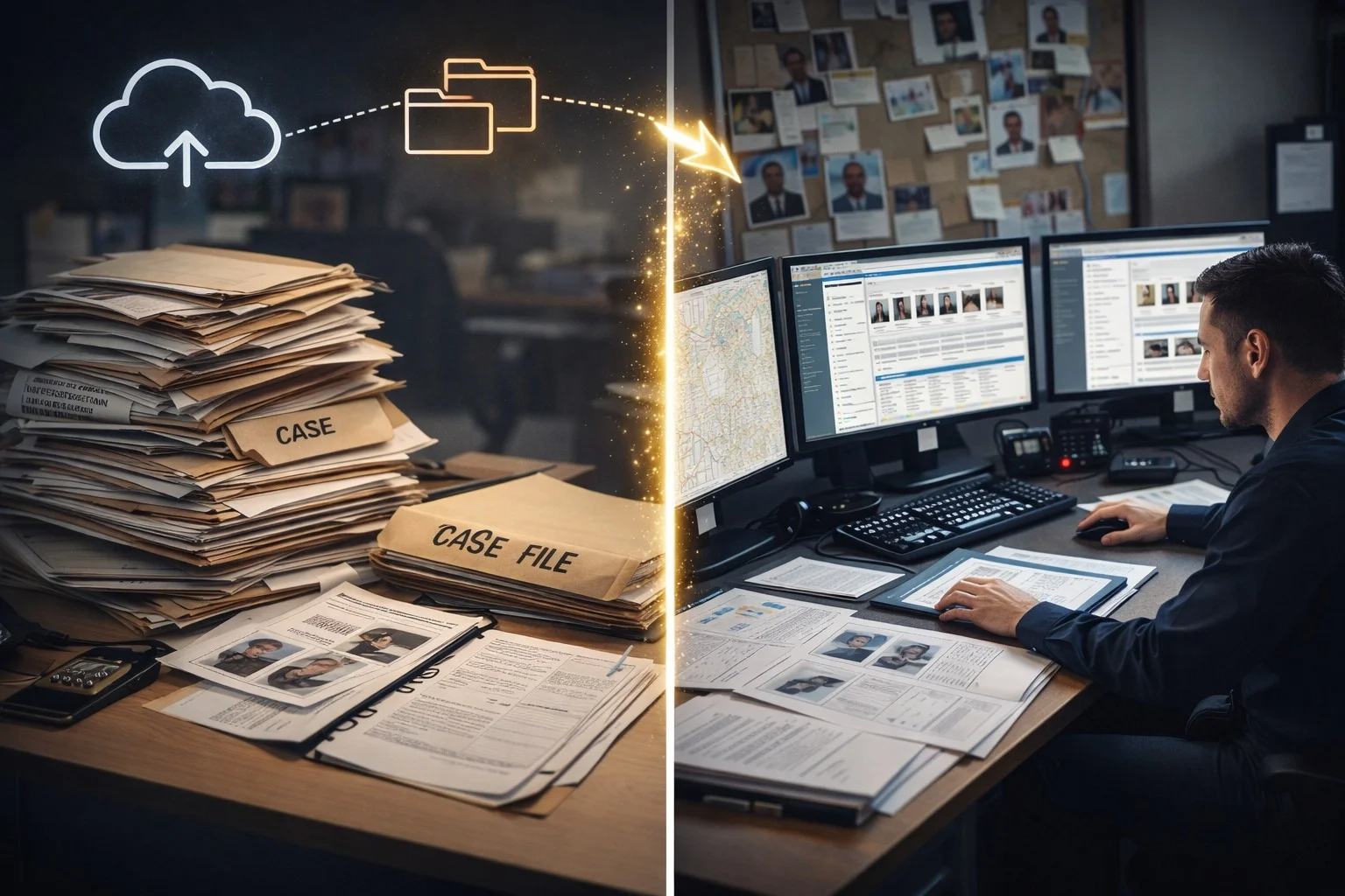 Law Enforcement Case Management Software Dashboard